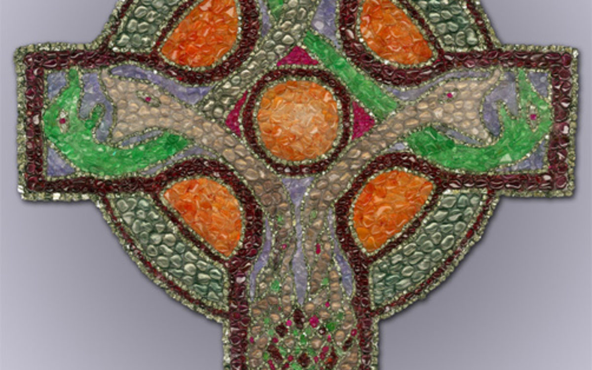 Celtic Serpent Cross