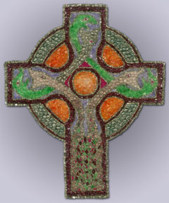 Celtic Serpent Cross