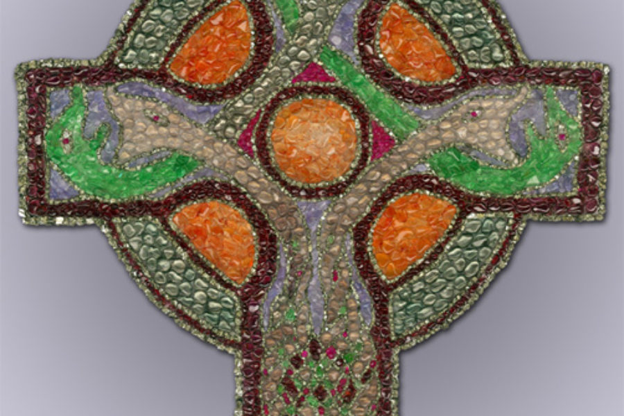 Celtic Serpent Cross