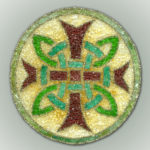 Green Celtic Cross